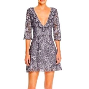 New! FL&L Thedora Formal Lace Mini Dress